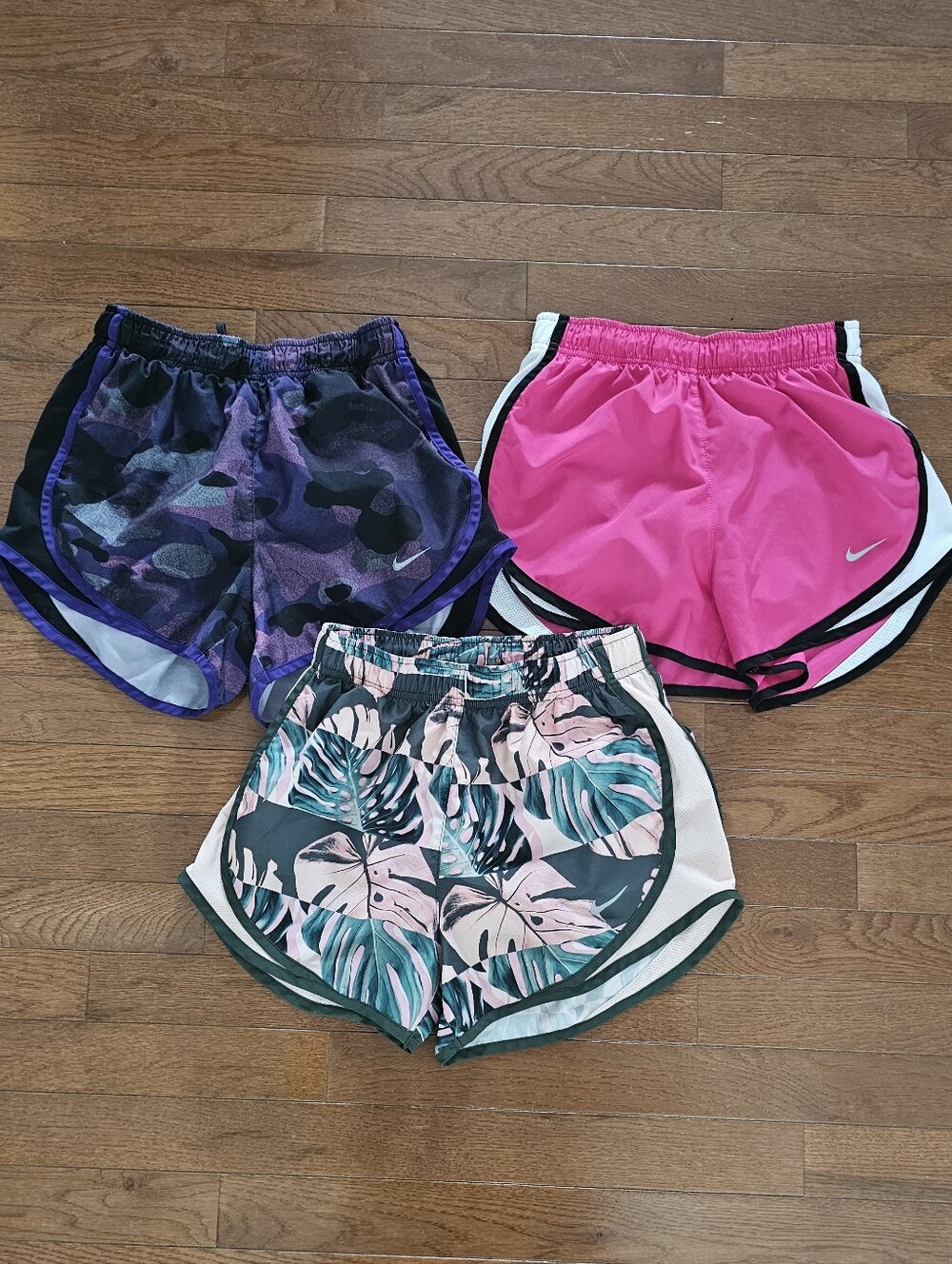 NIKE Lot Of 3 Womens Dri Fit Athletic Shorts - Size XS